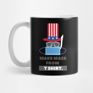 make mask from t shirt Mug